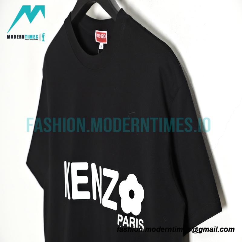 Kenzo - Nigo Co-branded Short Sleeve T-shirt With Letter Floral Print