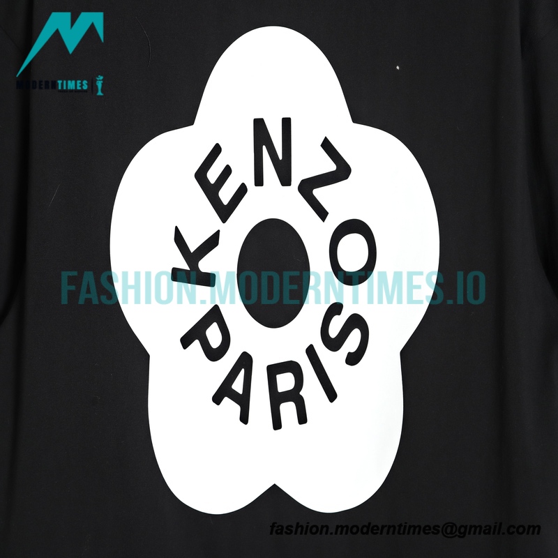 Kenzo - Nigo Co-branded Short Sleeve T-shirt With Letter Floral Print