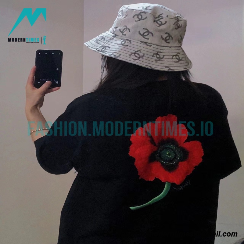 Kenzo - Nigo Co-branded Crabapple Flower Short-sleeved T-shirt