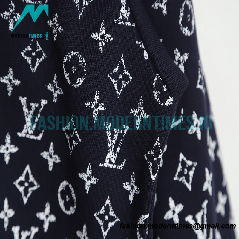 Louis Vuitton - 23ss New Color Star Gradient Full Print Round Neck Hoodie