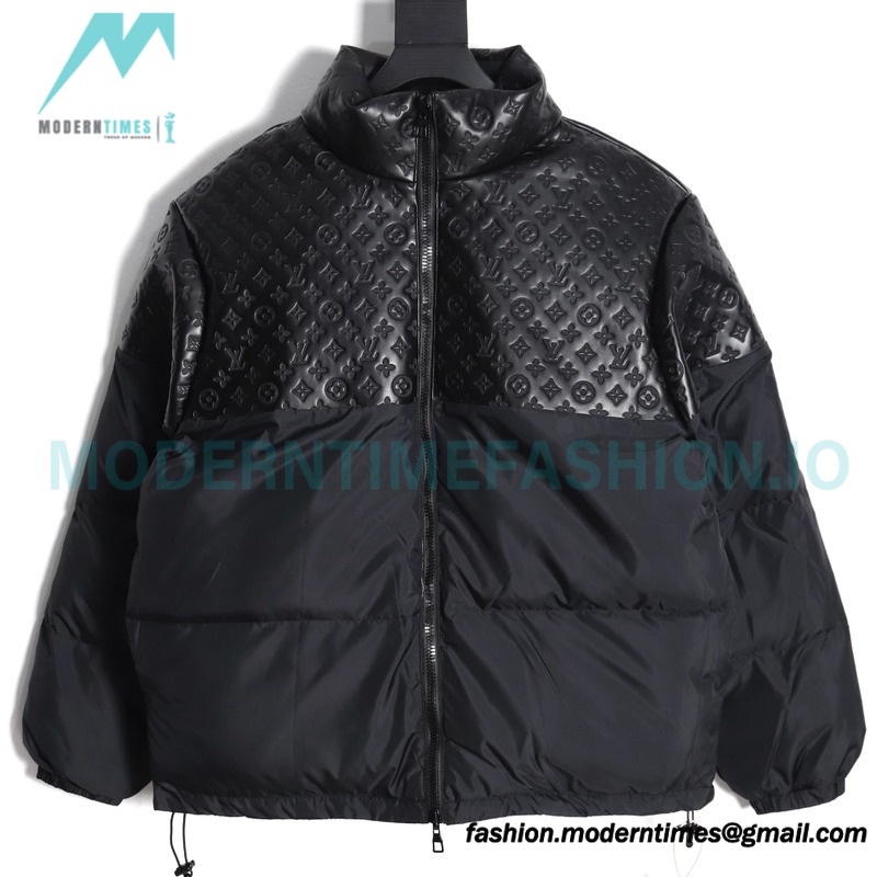 Louis Vuitton - New Patchwork Embossed Down Jacket
