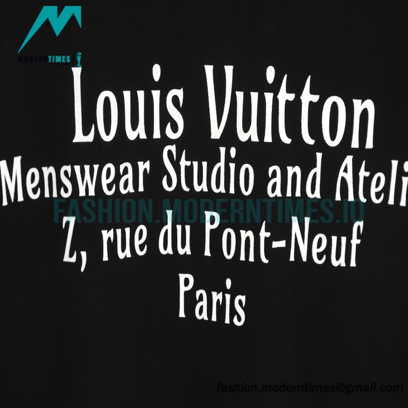 Louis Vuitton - Classic Slogan Printed Hoodie