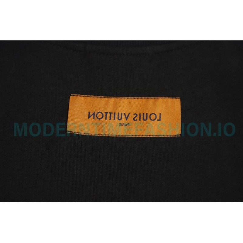 Louis Vuitton - 23FW Colorful Eye Print Crewneck Hoodie