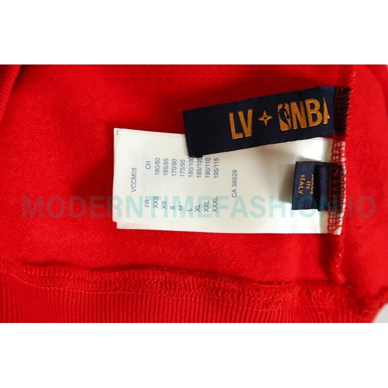 Louis vuitton - Supreme Co-brand Full Print Red Hoodie