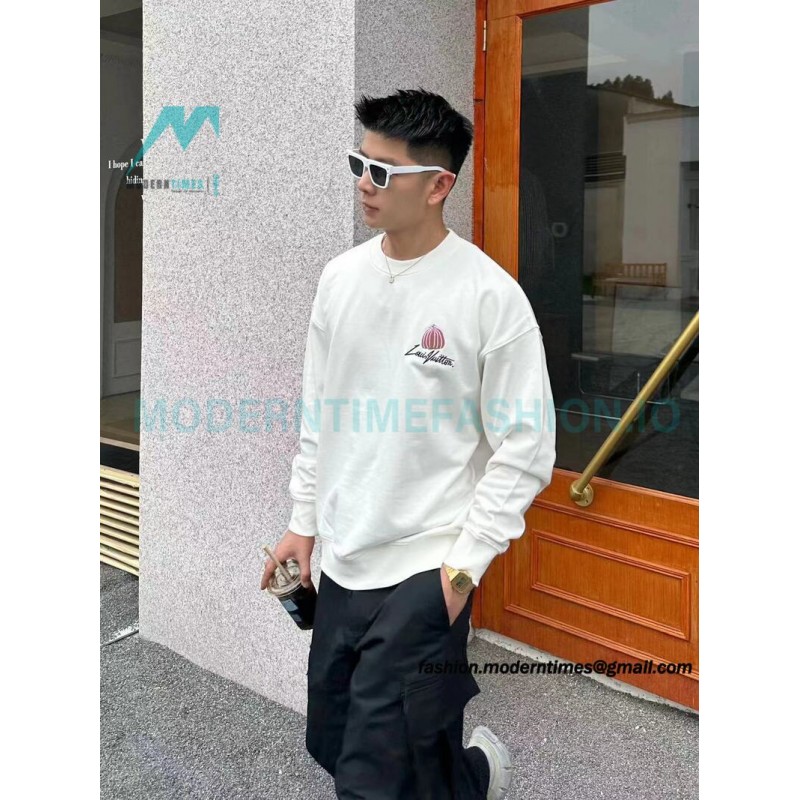 Louis Vuitton - Pumpkin Letter Crewneck Hoodie