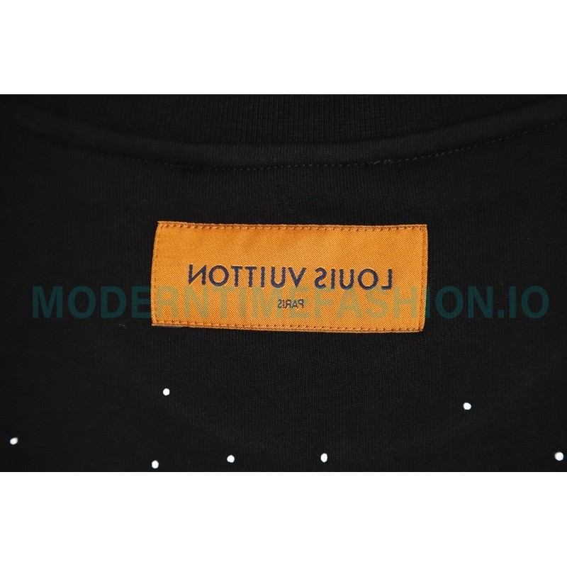 Louis Vuitton - Pumpkin Letter Crewneck Hoodie