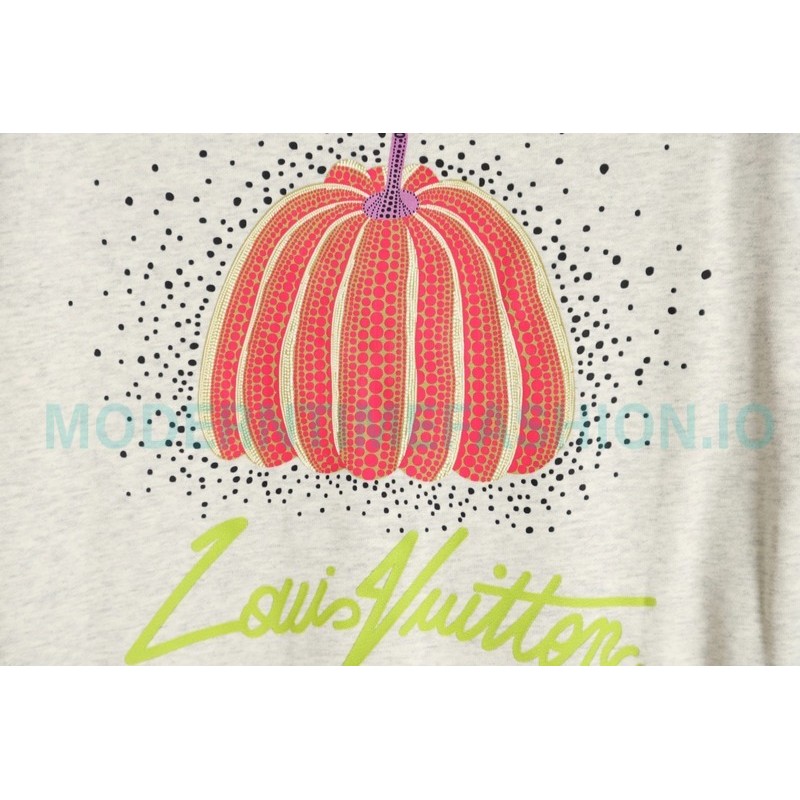 Louis Vuitton - Pumpkin Letter Crewneck Hoodie