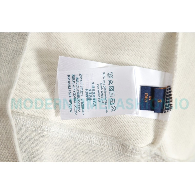 Louis Vuitton - Pumpkin Letter Crewneck Hoodie