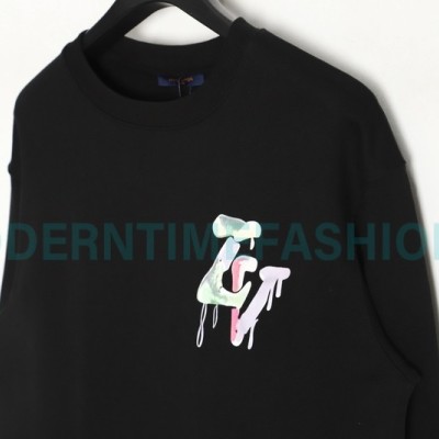 Louis Vuitton - 23FW Graffiti Letter Printed Crewneck Hoodie