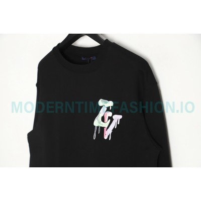 Louis Vuitton - 23FW Graffiti Letter Printed Crewneck Hoodie