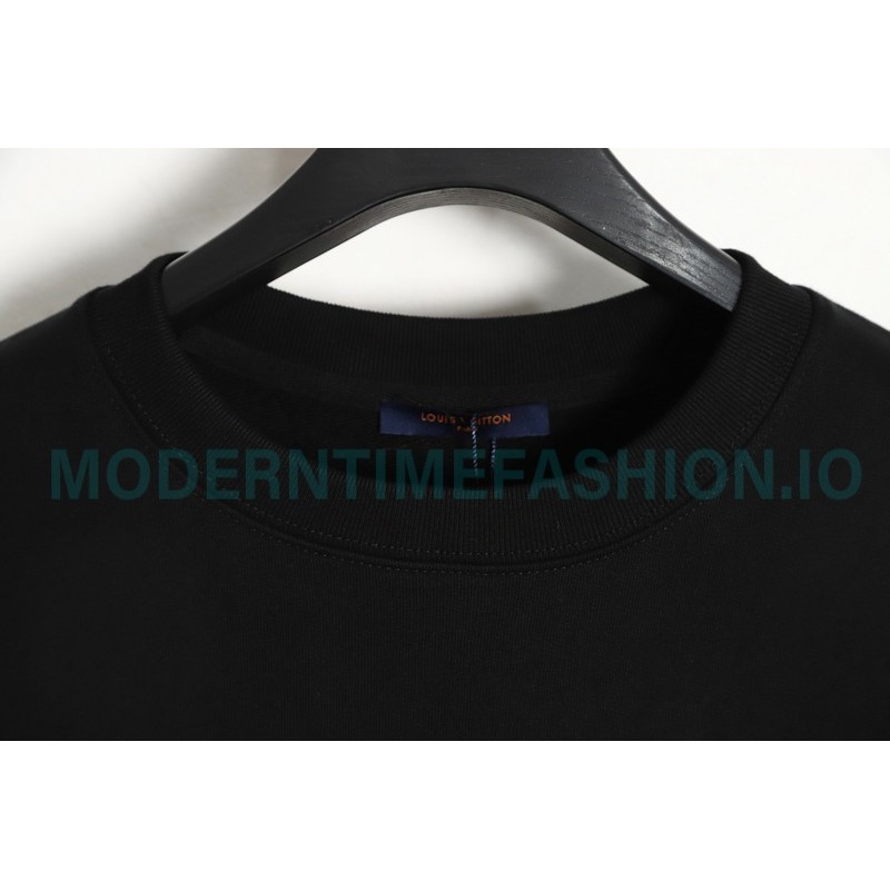 Louis Vuitton - 23FW Graffiti Letter Printed Crewneck Hoodie