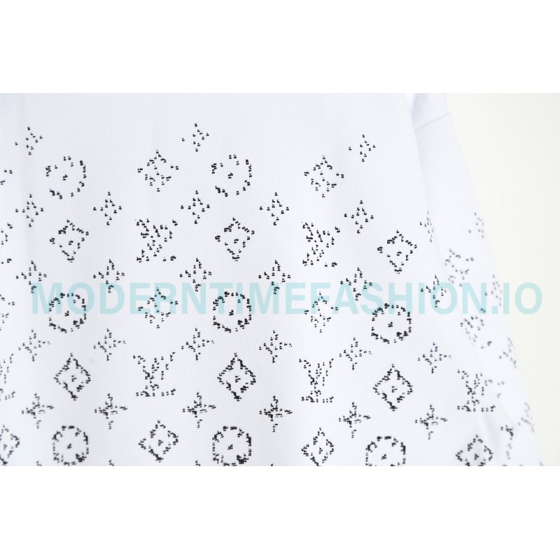 Louis Vuitton - 23FW Full Print Presbytery Gradient Crewneck Hoodie