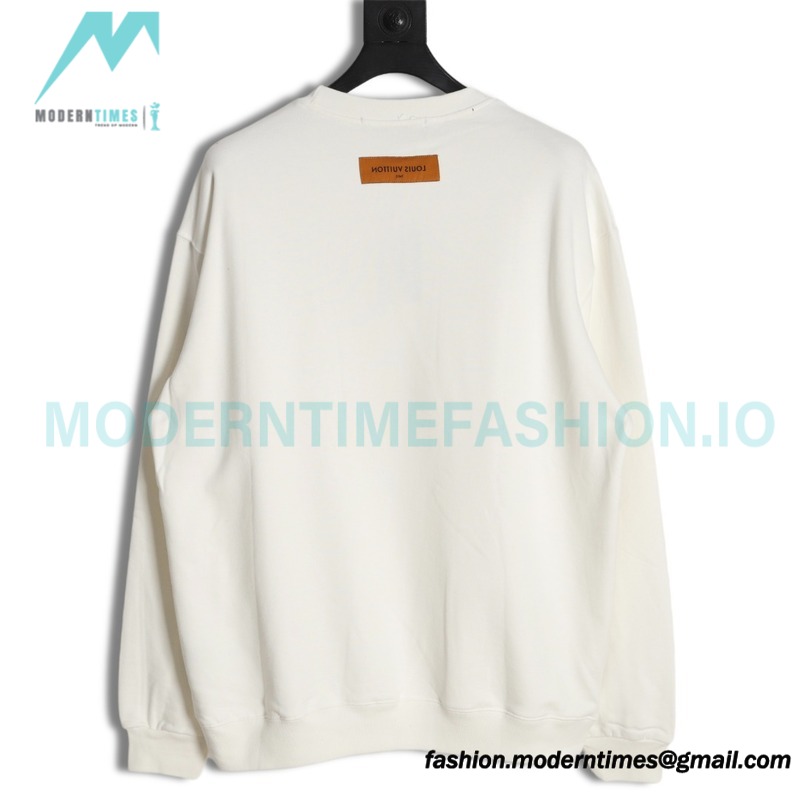 Louis vuitton - Colorful Printed Beaded Chain Hoodie