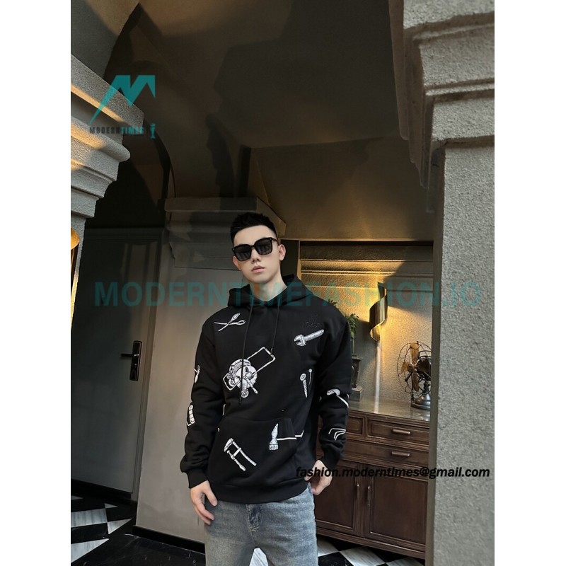 Louis Vuitton - Tools Embroidered Hoodie