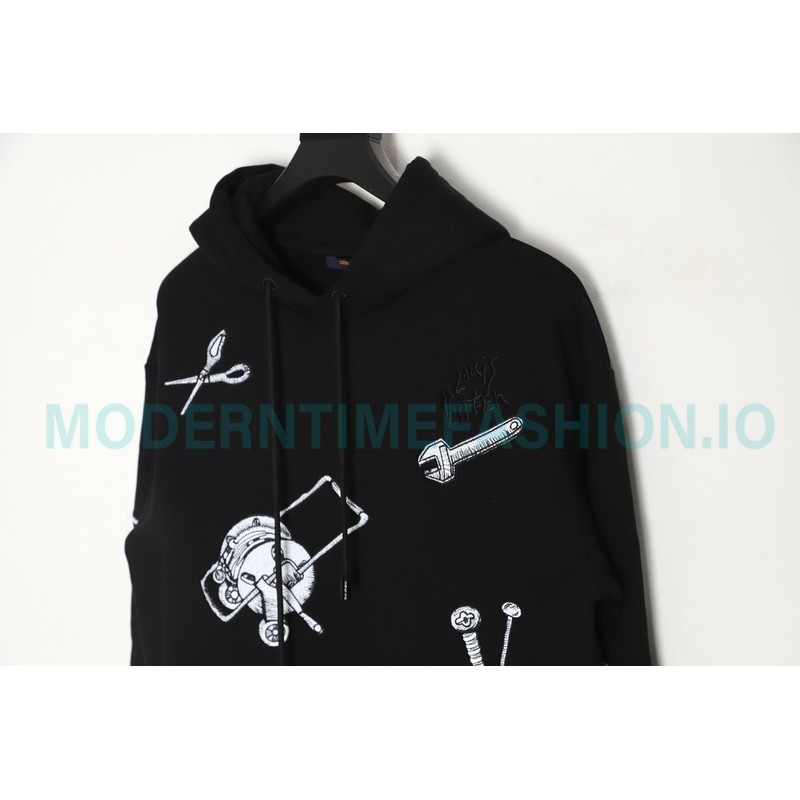 Louis Vuitton - Tools Embroidered Hoodie