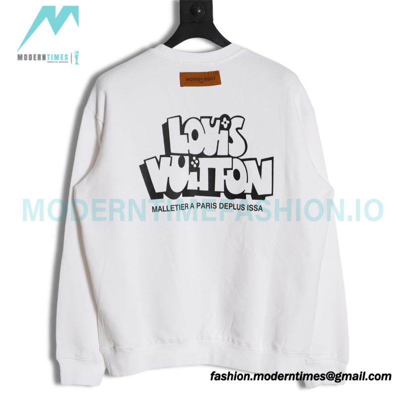 Louis Vuitton - Year Of The Rabbit Limited Print Crewneck Hoodie