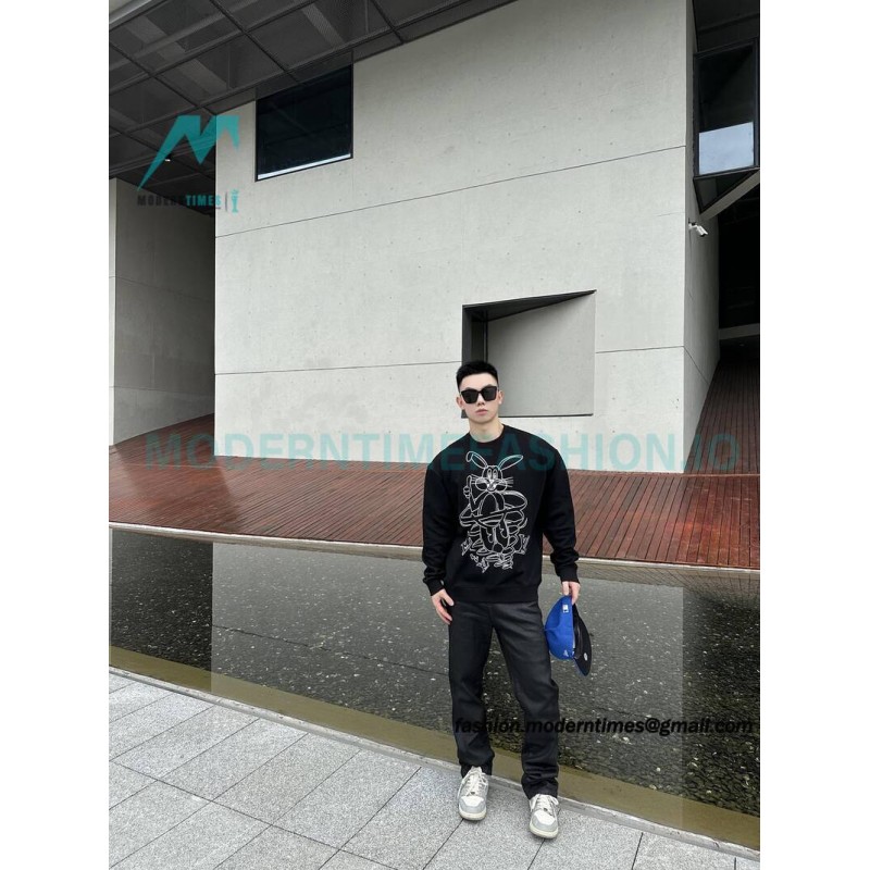 Louis Vuitton - Year Of The Rabbit Limited Print Crewneck Hoodie