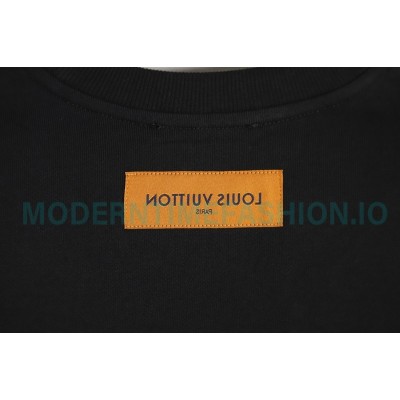 Louis Vuitton - Whirlpool Foam Printed Crewneck Hoodie