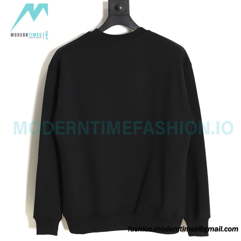 Louis Vuitton - Graffiti Foam Print Crewneck Hoodie