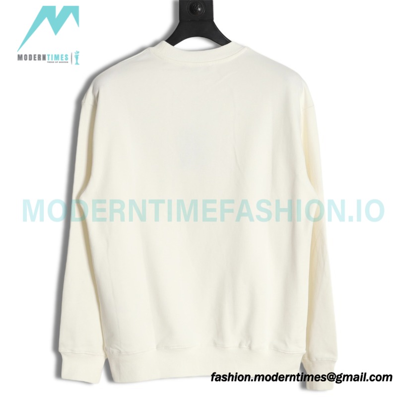Louis Vuitton - Graffiti Foam Print Crewneck Hoodie