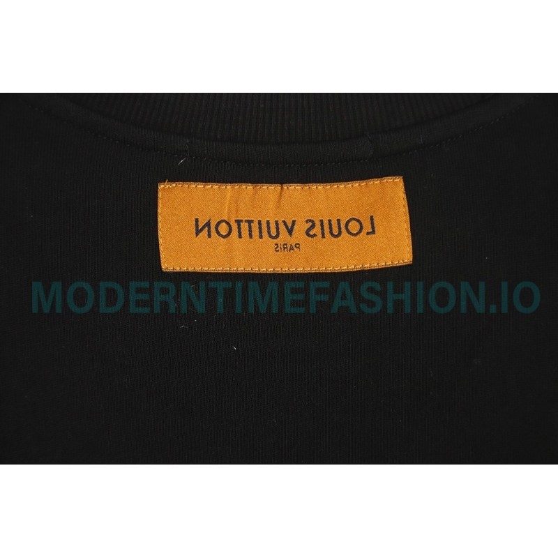 Louis Vuitton - Denim Pocket Crewneck Hoodie