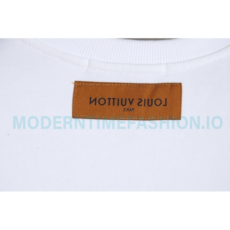 Louis Vuitton - Denim Pocket Crewneck Hoodie