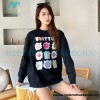 Louis Vuitton - 23FW  Full Label Crewneck Hoodie
