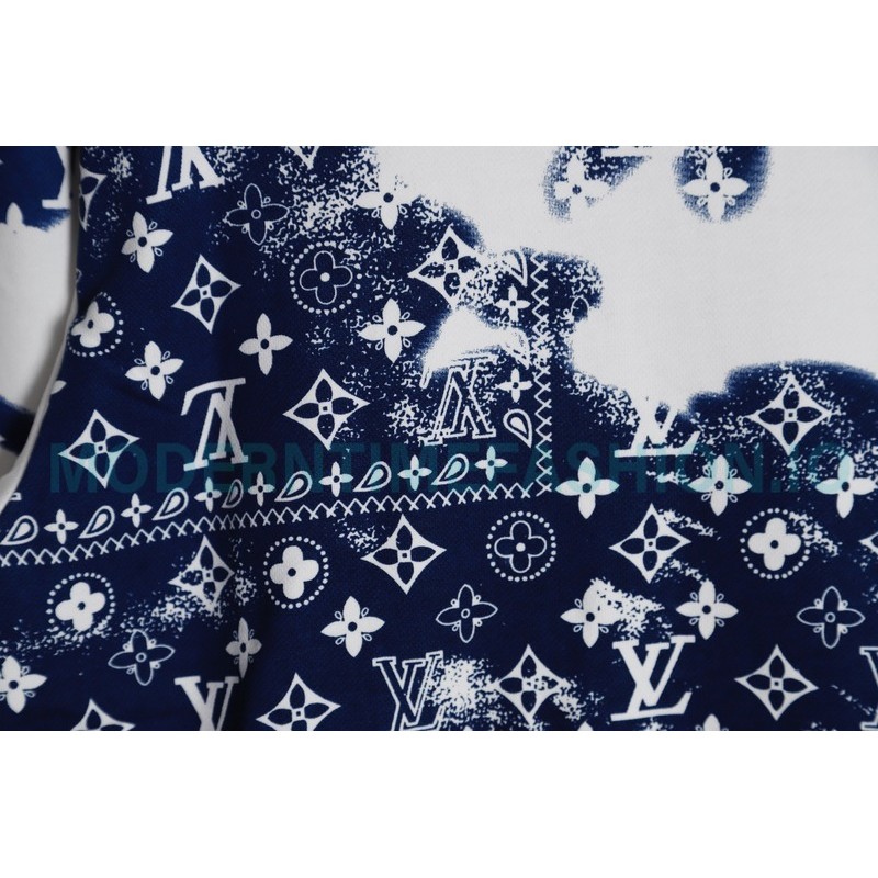 Louis Vuitton - 22FW Cashew Flower Series Crewneck Hoodie
