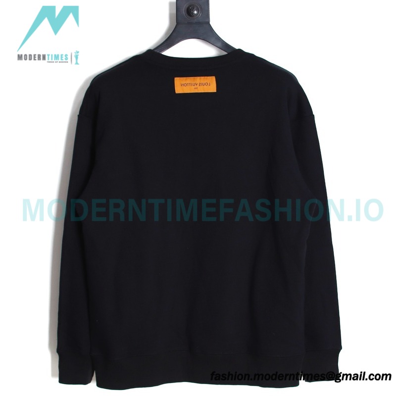 Louis Vuitton - 23FW Multi-element Tool Embroidered Crewneck Hoodie