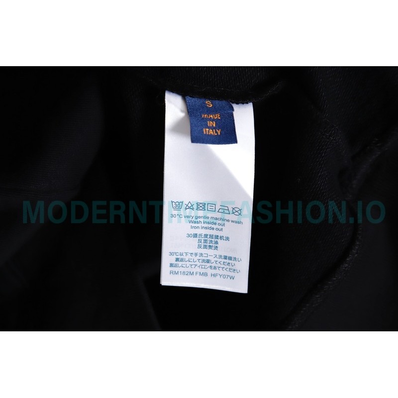 Louis Vuitton - 23FW Multi-element Tool Embroidered Crewneck Hoodie