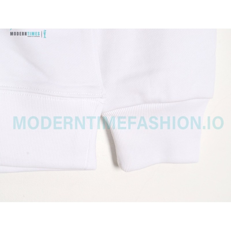 Louis Vuitton - 23FW Face Embroidered Crewneck Hoodie