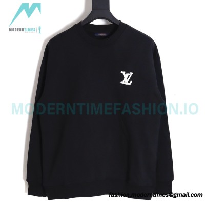 Louis Vuitton - Hand Printed Crew-neck Hoodie