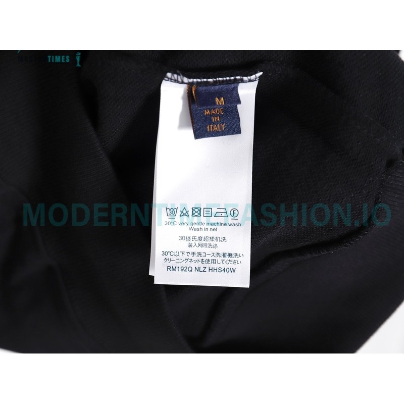 Louis Vuitton - Graffiti Printed Crew-neck Hoodie