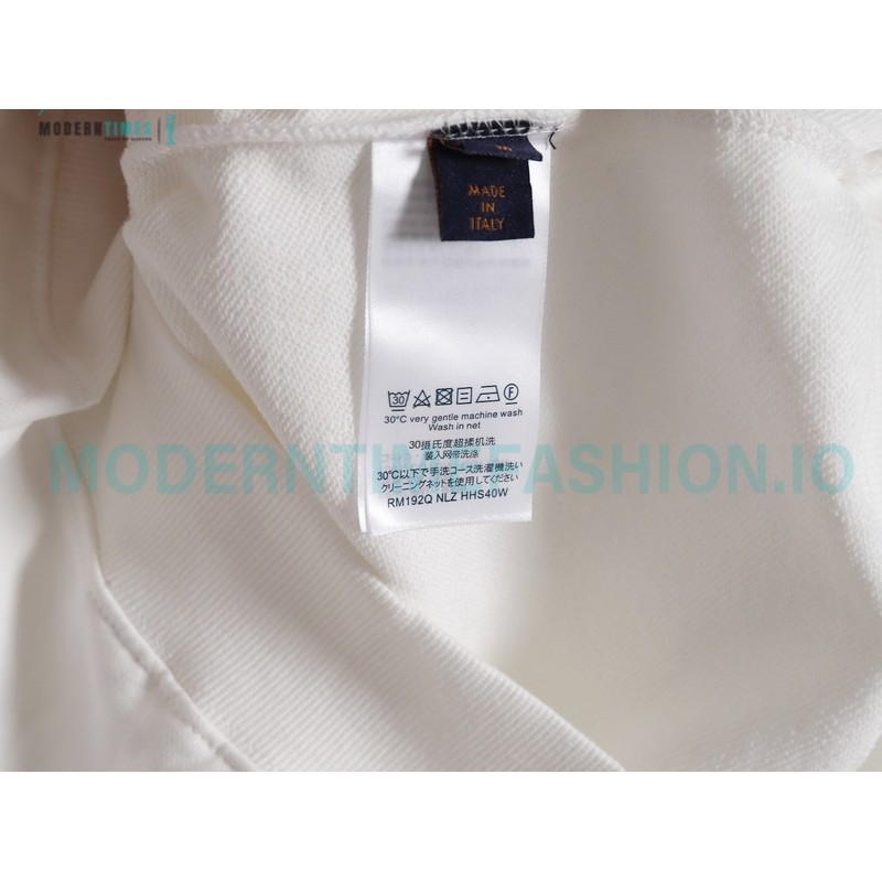 Louis Vuitton - Graffiti Printed Crew-neck Hoodie
