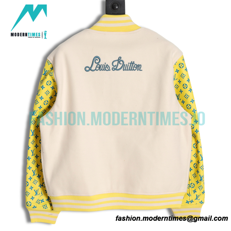 Louis Vuitton - 21Fw Letter Baseball Uniform Jacket