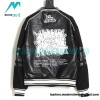 Louis Vuitton - Leather Band Print Baseball Jacket