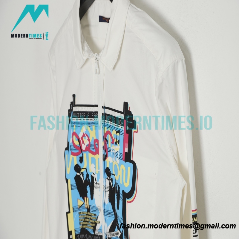 Louis Vitton - 23ss Printed Shirt Jacket