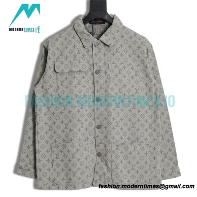 Louis Vuitton - Denim Long-sleeved Jacket