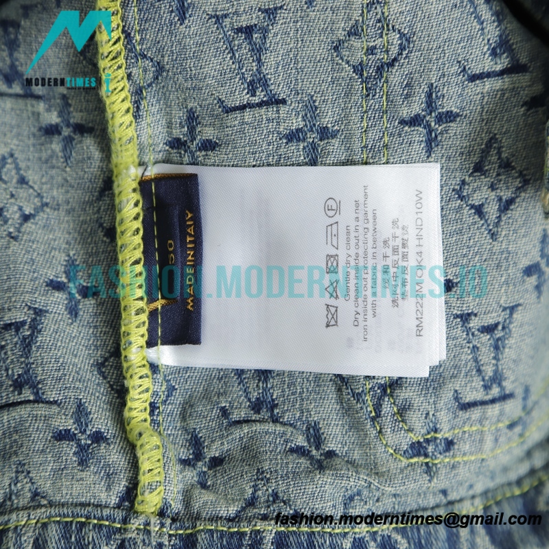 Louis Vuitton - Denim Long-sleeved Jacket