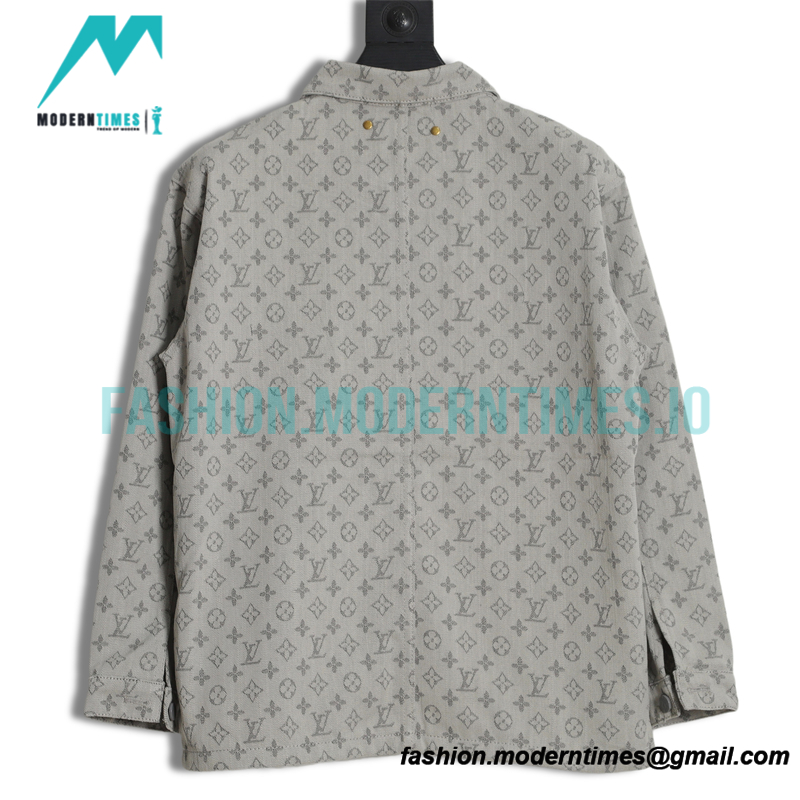 Louis Vuitton - Denim Long-sleeved Jacket