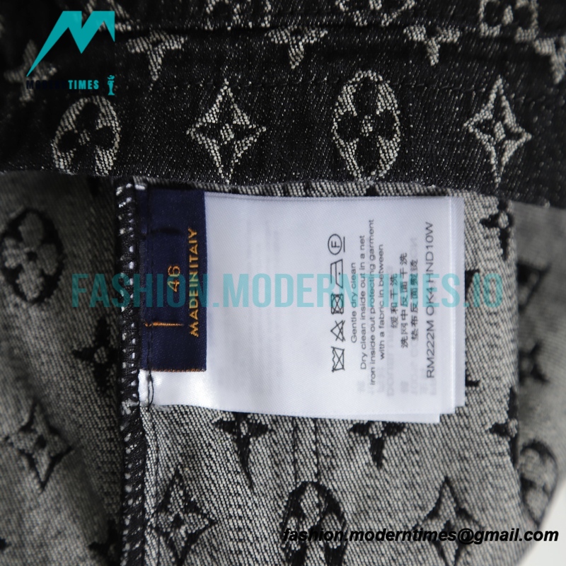 Louis Vuitton - Denim Long-sleeved Jacket