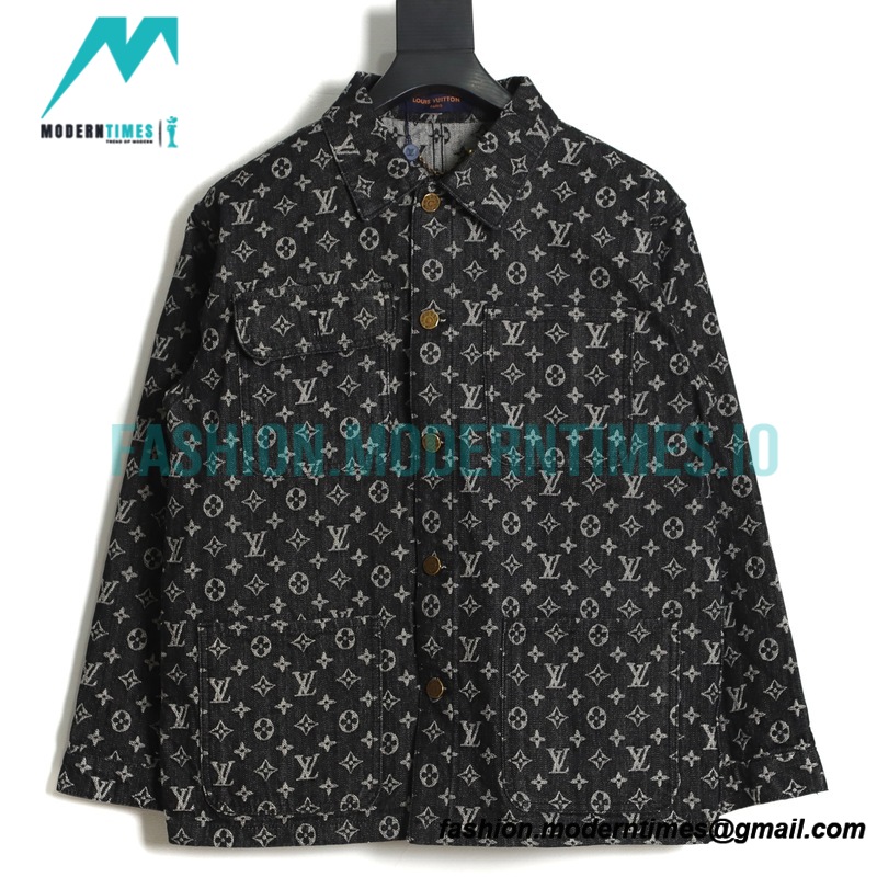 Louis Vuitton - Denim Long-sleeved Jacket
