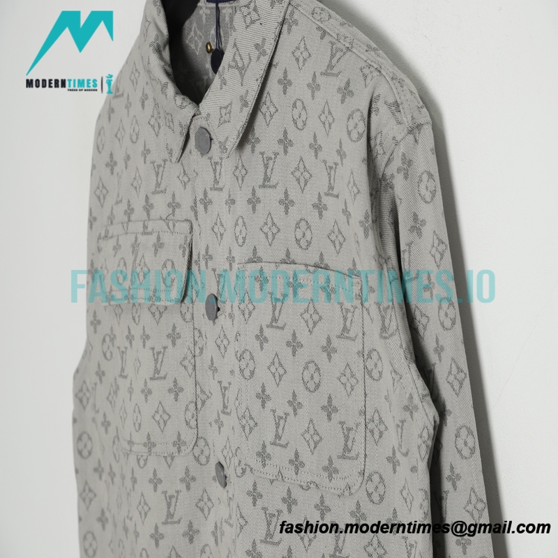 Louis Vuitton - Denim Long-sleeved Jacket