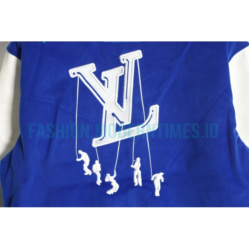 Louis Vuitton - 23SS Autumn/Winter Paratrooper Klein Blue Baseball Jacket With Heavy Coat