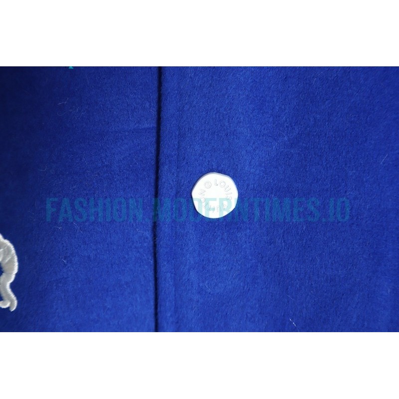 Louis Vuitton - 23SS Autumn/Winter Paratrooper Klein Blue Baseball Jacket With Heavy Coat