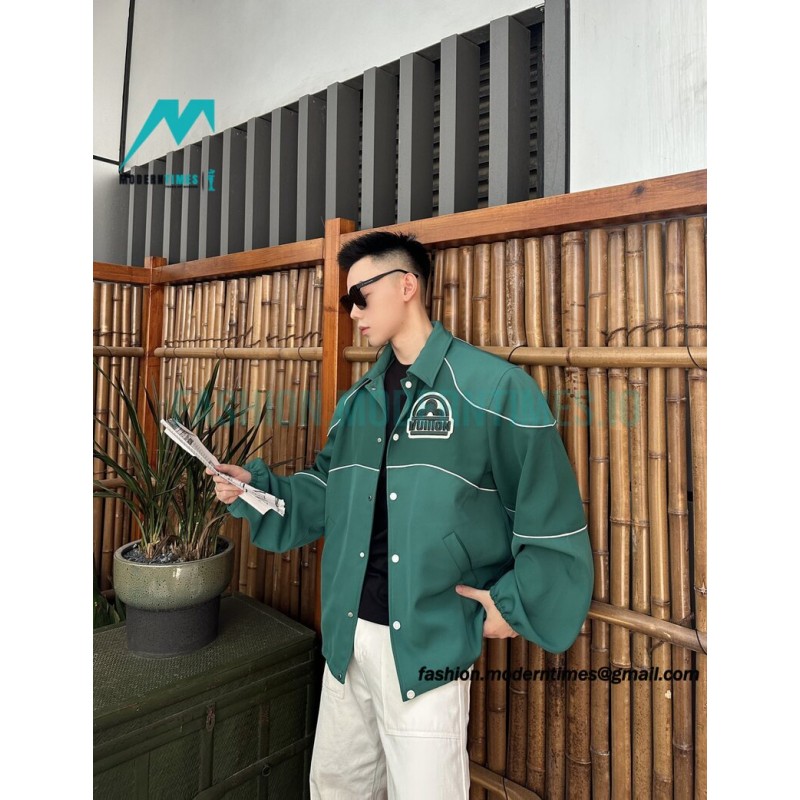 Louis Vuitton - Matching Green Retro Baseball Jacket