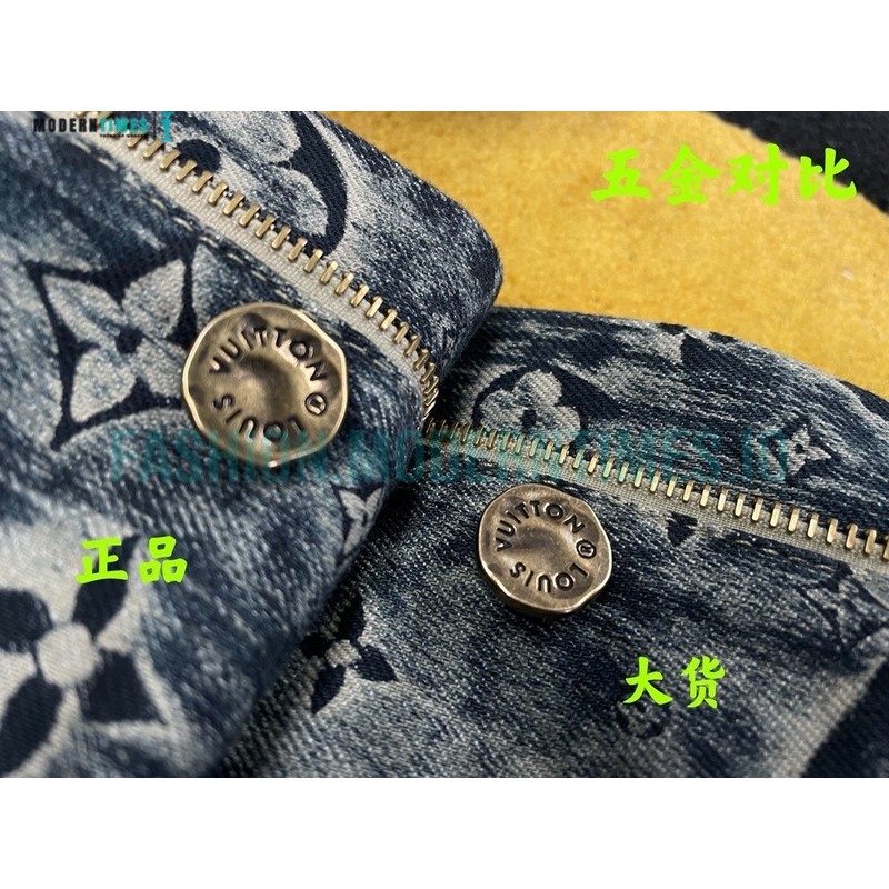 Louis Vuitton - 22FW Print Denim Jacket