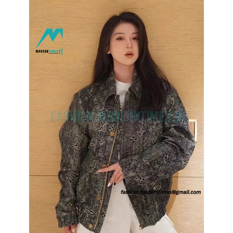 Louis Vuitton - 22FW Print Denim Jacket