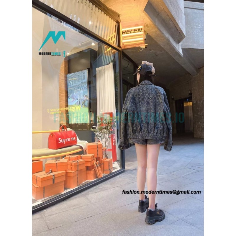 Louis Vuitton - 22FW Print Denim Jacket