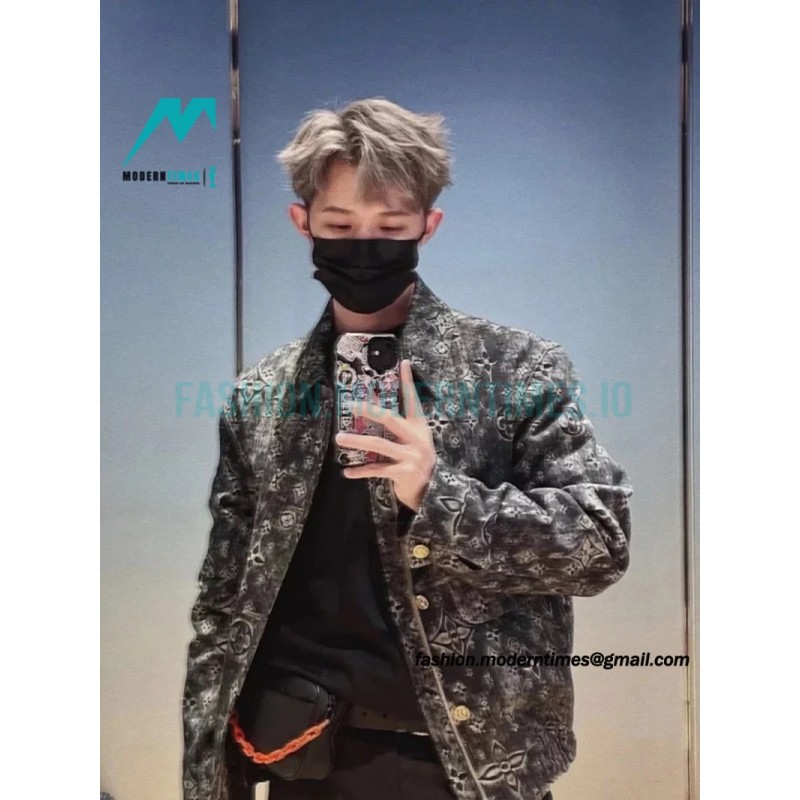 Louis Vuitton - 22FW Print Denim Jacket